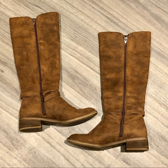 Aldo Cognac Knee-high Boots - Picture 2 of 6